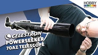 Celestron PowerSeeker 70AZ Telescope [upl. by Slaby]