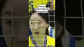 Nyundai vs red sparks mega redsparks megatron megawatihangestri volleyball highlights volley [upl. by Wilek404]