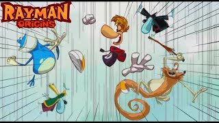 Rayman Origins Wii  Odin 2 Max  Nintendo Wii on Android w Dolphin [upl. by Suirauqram]