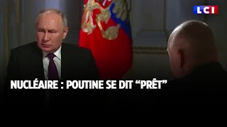 La Russie est quotprête quotà une guerre nucléaire prévient Vladimir Poutine [upl. by Olds543]