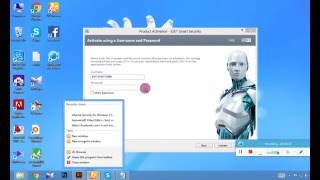 Eset Smart security 8 user name amp password [upl. by Olney672]