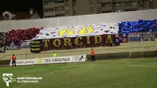 Torcida Split  HNK Šibenik  HNK Hajduk Split 12 18 finala Kupa [upl. by Ulises]