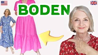 Finally A Boden Try On For Women Over 60 [upl. by Enitsej]