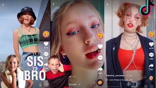 Karina kurzawa from Sis vs Bro latest tiktok compilation PART 2 [upl. by Wagoner]