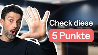 Lohnt sich die BEWERBUNG Check diese 5 Punkte 🤓 [upl. by Innoj]