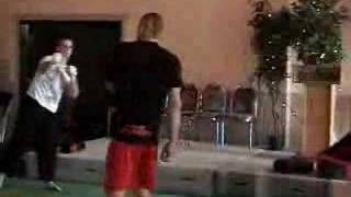 Chuck Liddell Teaches His Overhand Right [upl. by Atikal]