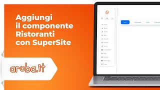 Aggiungi il componente Ristoranti con SuperSite [upl. by Droc]