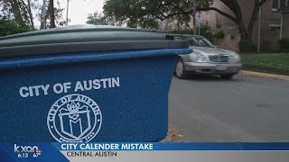 Mistake forces Austin Resource Recovery to spend extra money on new pamphlets [upl. by Siraj239]