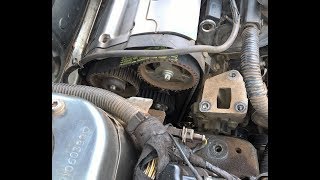 Changing Timing Kit on a Customers Peugeot 406 with EW10J4 Engine [upl. by Naedan647]