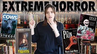 Ranking every EXTREME horror book Ive read [upl. by Eppilihp994]