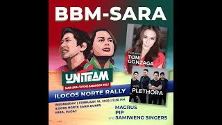 BBMSARA ILOCOS NORTE PROCLAMATION RALLY  ILOCOS NORTE GRAND CARAVAN  UNITEAM [upl. by Nahtam]