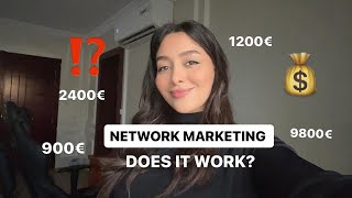 DOES NETWORK MARKETING WORK My experience with network marketing👩🏻‍💻تجربتي في التسويق الإلكتروني [upl. by Adeirf]