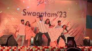 Freshers Dance Performance🤩￼ Butta Bomma X Chaleya  Pailan College of management and technology [upl. by Nairdna]