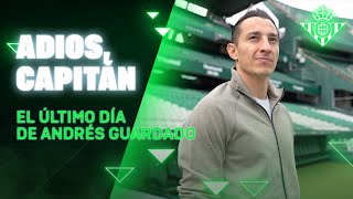 El último día de Andrés Guardado  Real BETIS Balompié [upl. by Hasen]