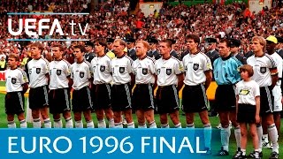 Germany v Czech Republic EURO 96 final highlights [upl. by Ahsiatal]