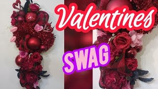 VALENTINES SWAGwreath making tutoriel [upl. by Maxa225]