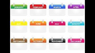 Months of the Year [upl. by Wilkens740]