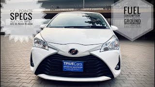 Toyota Vitz Owner Review l Price in Pakistan 2021 I 10 F Safety Ed l 2018 Model I Fuel consumption [upl. by Jenkel]