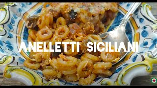 Anelletti Siciliani amp melanzane al forno [upl. by Nonnaehr]