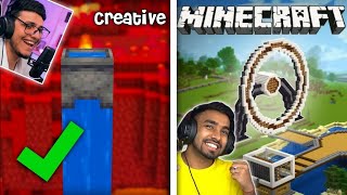 Creative Indian gamers In Minecraft 🔴 techno gamerz bbs live Insaan mythpat gamerfleet smartypie [upl. by Nissa]