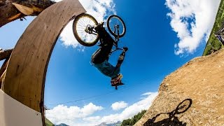 Best MTB slopestyle runs and course overview  Crankworx Les Deux Alpes [upl. by Angeline251]