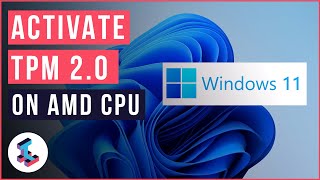 How to activate the TPM 20 module in the BIOS on your AMD CPU for Windows 11 [upl. by Randell]