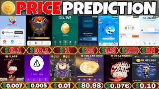 PRICE PREDICTION ⛏️🔴NEW COIN 🪙 TELEGRAM MINING BOT 🤖  Pocketfi Mining  tether mining  BBQ MINING [upl. by Zonnya416]