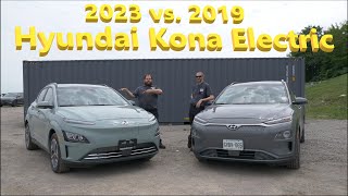 2023 vs 2019 Hyundai Kona Electric [upl. by Gilles]