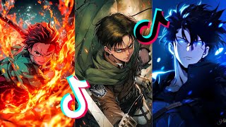 Anime Edit🍷Badass Anime🗿 Moments Tiktok compilation With Anime and Song Name PART 101 in 4K [upl. by Sej976]