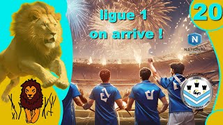 LA LIGUE 1 APPROCHE   carrière joueurs de la nationale 1 à euro2024 sur fifa22 [upl. by Allehc793]