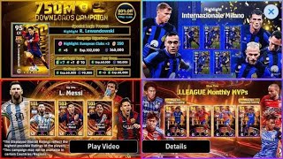 Quá nhiều sự kiện khủng konami update ngày nay 25 04 2024 messi bic time và nhiều quà 🎁 cap [upl. by Felten]