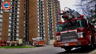 HighRise Fire 61 Pelham Park Gdns  Toronto Fire  2024 [upl. by Palm]