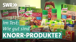 Marktcheck checkt Knorr  Marktcheck SWR [upl. by Atiram]