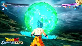 GOKU BLUE TRAINS WITH BROLY amp BEERUS 🐉 EXCLUSIVE DRAGON BALL Sparking ZERO 4K GAMEPLAY [upl. by Drageruaeb]