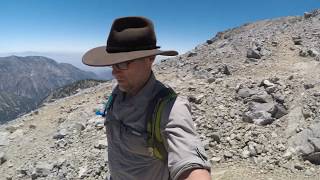 Mt Baldy summit hike via the ski lift to Baldy Notch [upl. by Edahsalof229]