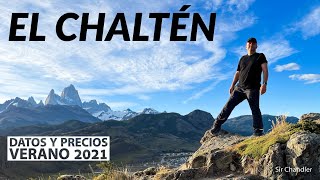 El Chaltén  precios y datos  verano 2021  Patagonia Argentina [upl. by Nairbal]