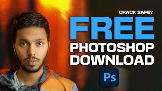 How to Download Photoshop For Free  Crack Safe to Use 2023 [upl. by Goldina]