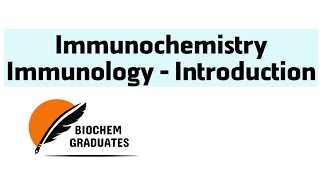 Immunochemistry  Immunology Introduction  Lecture01  Immune sysyem and Immunity [upl. by Ruelu]