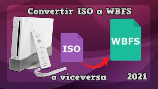 Convertir ISO a WBFS o Viceversa  Wii [upl. by Nillok213]