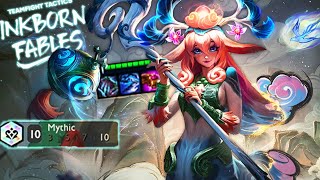 This Vertical 10Trait is EPIC Instant Ascension  TFT Teamfight Tactics Set 11 Inkborn Fables [upl. by Zilvia]