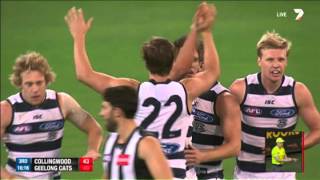 Round 3 AFL  Geelong v Collingwood Highlights [upl. by Mychal]