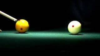 Pool and billiards in super slow motion and in infrared filmed with a highspeed video camera [upl. by Nueovas]