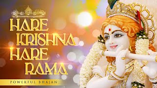 HARE KRISHNA HARE RAMA  MEDITATION MUSIC  108 TIMES CHANTING  हरे कृष्णा हरे रामा  New Bhajan [upl. by Kato]