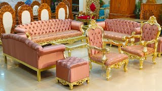 Royal Living Room Furniture Experience Luxury with Aarsuns Modern Sofa Sets [upl. by Errehs196]