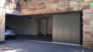 Evenglide  Side Sliding Sectional Garage Door [upl. by Ytirehc]