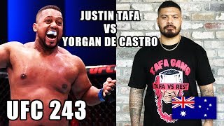 UFC 293  Justin Tafa vs Austen Lane ufc mma [upl. by Ayital658]