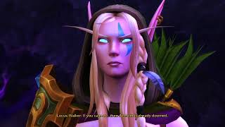 Alleria Windrunner 1027 Dark Heart Prologue End Cinematic Spoilers [upl. by Neelasor]