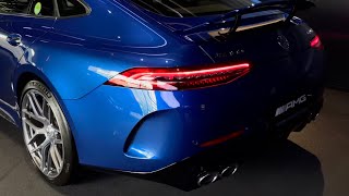 2024 MercedesBenz AMG GT 43 I Spetral Blue Magno [upl. by Slin]