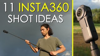 11 Filmmaking Shot Ideas  Insta360 One RS 1” 360 Edition [upl. by Retxab165]