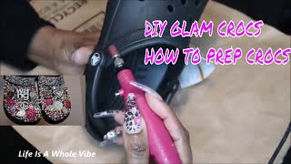 DIY BLING CROCS W LUXURY SHOE CHARMS amp DIY RHINESTONE CHARMS [upl. by Rodge671]